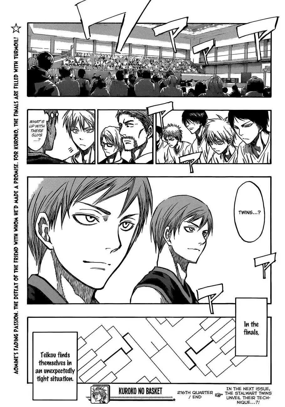 Kuroko no Basket Chapter 216 21